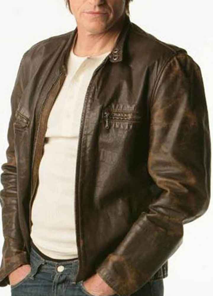 RESCUE ME (TOMMY GAVIN) DENIS LEARY LEATHER JACKET RESCUE ME (TOMMY GAVIN) DENIS LEARY LEATHER JACKET